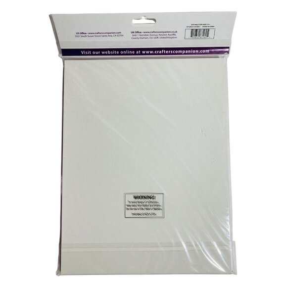 Crafters Companion Luxury Cardstock Fuchsia Pack Glitter Mirror Matt 30 Sheets - Picture 4 of 8